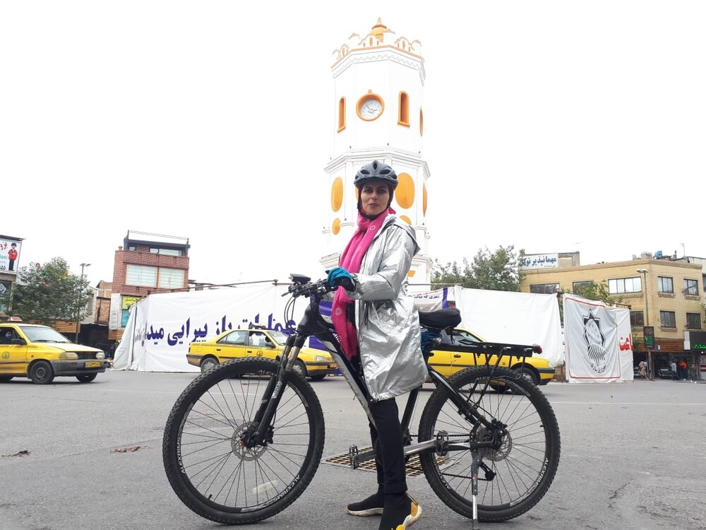 تلخ و شیرین‌های ۲۳۶۵ کیلومتر رکاب‌زنی/در یکی از شهرها دوچرخه‌سواری زن را خلاف شرع می‌دانستند