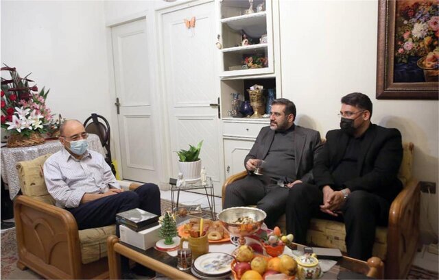 دیدار وزیر فرهنگ و ارشاد اسلامی با ژرژ پطروسی، دوبلور پیشکسوت