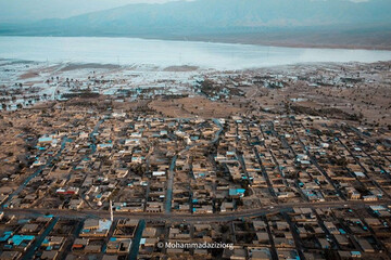 تصاویر | طغیان رودخانه‌ٔ شورگوده بستک