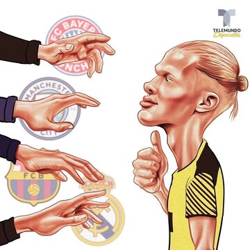 ببینید هالند بالاخره کدام تیم را انتخاب می‌کند؟