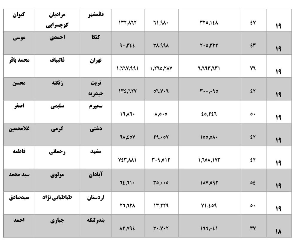 همه نمایندگان با رای زیر 40 درصد بهارستانی شده اند