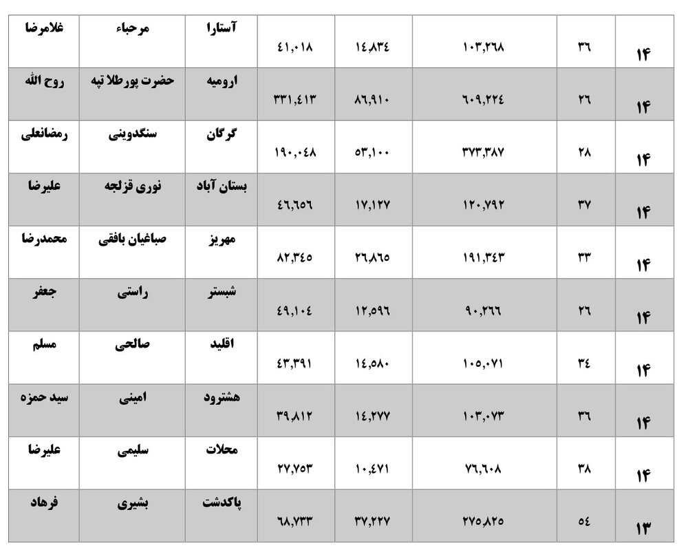 همه نمایندگان با رای زیر 40 درصد بهارستانی شده اند