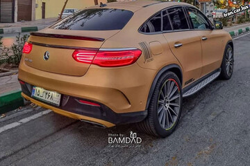 تصاویر | حضور جدیدترین مرسدس بنز GLE کوپه در ایران 