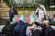 تصاویر | مراسم تشییع پیکر مطهر ۱۵۰ شهید گمنام در تهران
