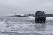 ببینید | ارسال کامیون‌های ضدشورش از روسیه به سوی قزاقستان