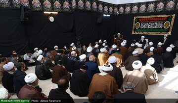 عزاداری روز شهادت حضرت زهرا در بیوت مراجع تقلید در قم