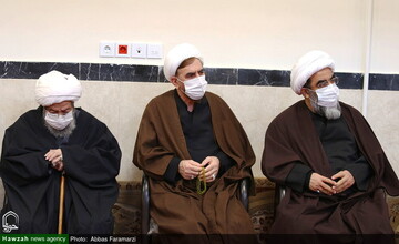 عزاداری روز شهادت حضرت زهرا در بیوت مراجع تقلید در قم