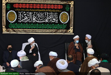عزاداری روز شهادت حضرت زهرا در بیوت مراجع تقلید در قم
