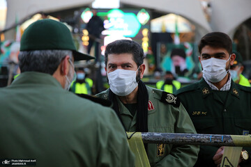 مراسم تشییع پیکر مطهر 150شهید گمنام در تهران