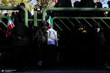 مراسم تشییع پیکر مطهر 150شهید گمنام در تهران