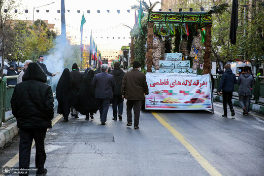 مراسم تشییع پیکر مطهر 150شهید گمنام در تهران
