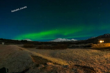 تصاویر | شفق قطبی؛ شاهکار نورافشانی طبیعت