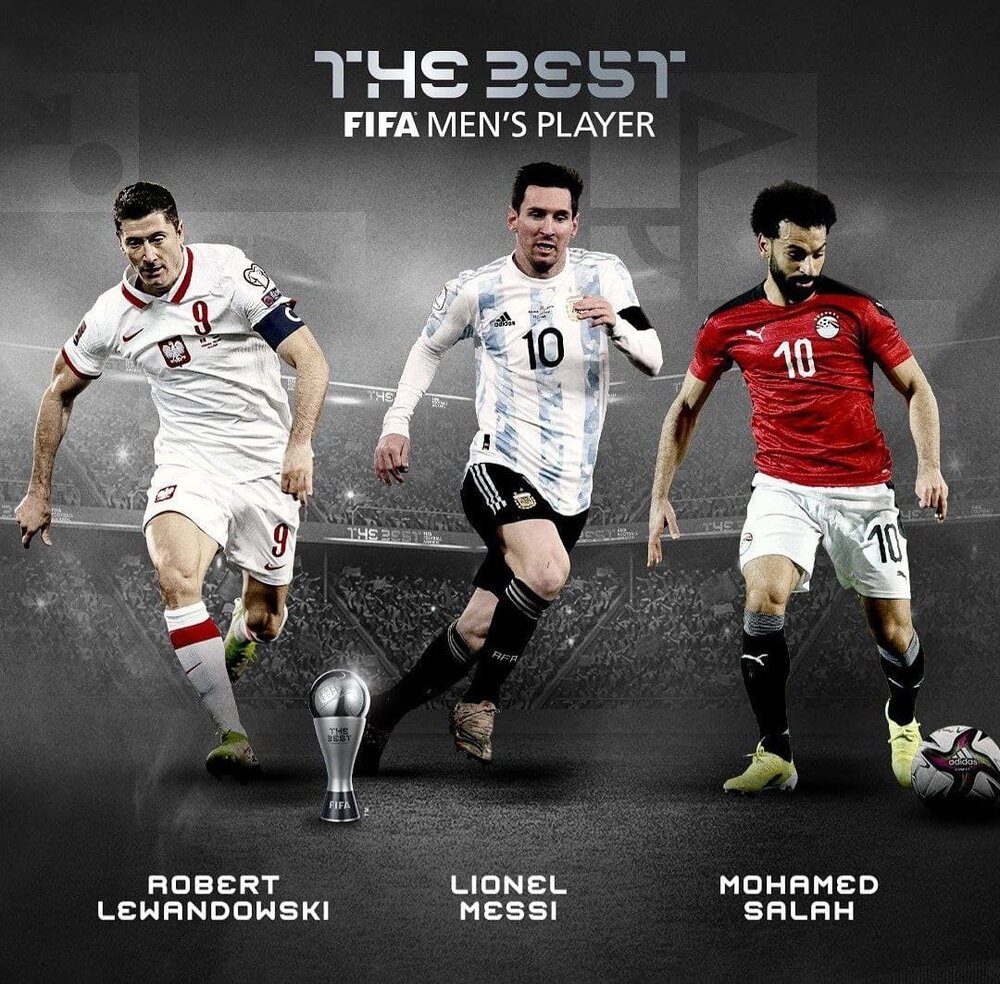 3 نامزد نهایی بهترین بازیکن سال فیفا بدون رونالدو/عکس