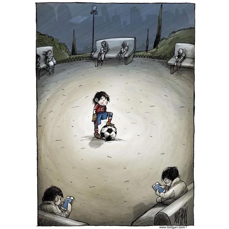 اینم رابطه تکنولوژی و تنهایی!