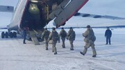 کاروان‌های نظامی از کدام کشورها به قزاقستان اعزام شدند؟/اینفوگرافیک