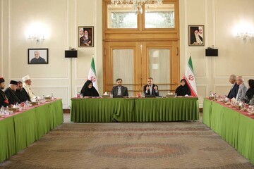 نشست امیرعبداللهیان با رهبران ادیان توحیدی/عکس