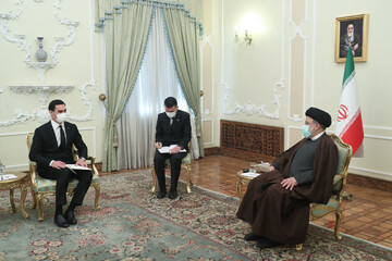 Pres. Raisi: Tehran, Ashgabat determined to take effective steps