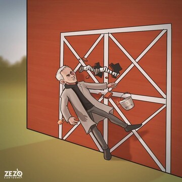 ببینید گورخرها با آقای خاص چه کردند!