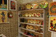 استقبال خوب گردشگران نوروزی از صنایع دستی ایرانی