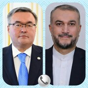امیرعبداللهیان در گفتگو با وزیرخارجه قزاقستان: دخالت خارجی را محکوم می‌کنیم