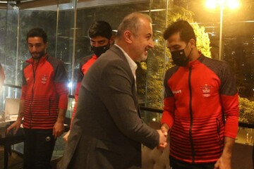 اقدام روحیه بخش مدیرعامل پرسپولیس