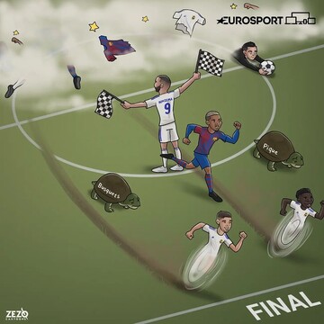 ببینید مادریدی‌ها چطور به فینال رسیدند!