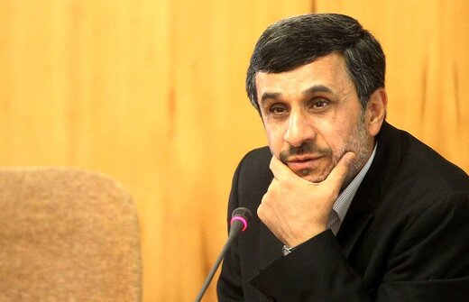 همان احمدی نژاد، این بار با لباس نو نوار  و دیده نشده  + عکس