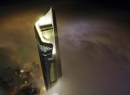 ‏کویت در مه