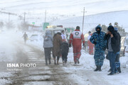 برف و کولاک مناطق کوهستانی آذربایجان‌شرقی را فرا می‌گیرد