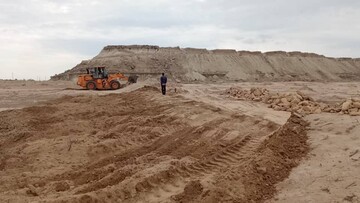 ۶.۸ هزار مترمربع اراضی خالصه به ارزش ۶.۸ میلیارد ریال در روستای مسن قشم رفع تصرف شد