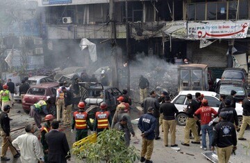 انفجار خونین در لاهور با ده‌ها کشته و زخمی