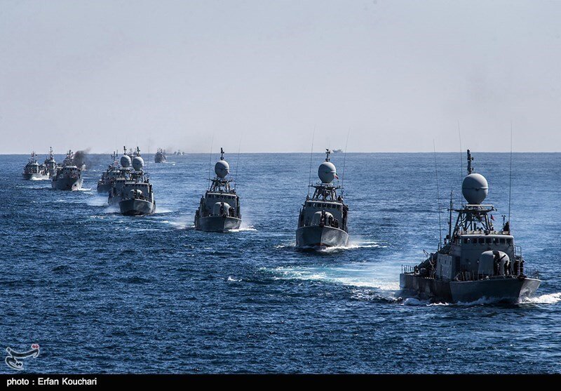 پیام بازدارنده رزمایش دریایی ایران، چین و روسیه