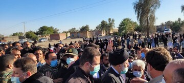 بازدید رئیس جمهور از منطقه سیل زده رودبار جنوب