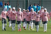 شادی گل عجیب و آکروباتیک در فوتبال زنان/عکس