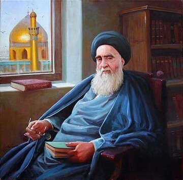 پیام تسلیت  آیت الله العظمی سیستانی  به مناسبت درگذشت آیت‌الله العظمی گلپایگانی 