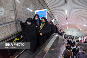 افتتاح واگن ویژه زنان و کودکان در متروی تهران