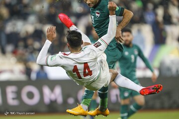 پیروزی تیم ملی فوتبال کشورمان مقابل عراق با گلزنی طارمی