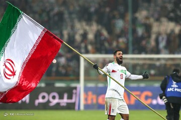 پیروزی تیم ملی فوتبال کشورمان مقابل عراق با گلزنی طارمی