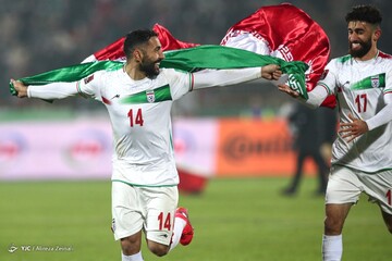 پیروزی تیم ملی فوتبال کشورمان مقابل عراق با گلزنی طارمی