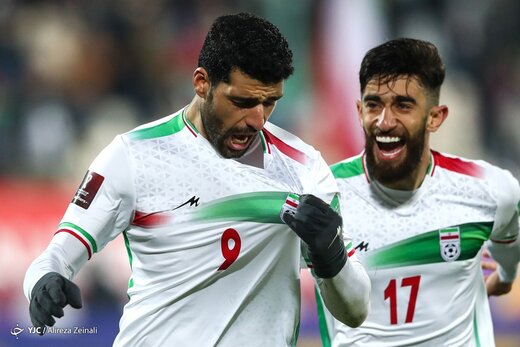 پیروزی تیم ملی فوتبال کشورمان مقابل عراق با گلزنی طارمی