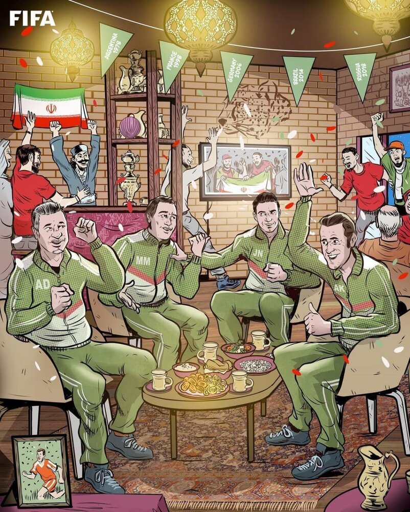 طرح جالب فیفا برای صعود ایران به جام جهانی/ عکس