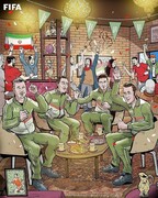 ببینید: کارتون فیفا برای راهیابی تیم‌ملی به جام‌جهانی!