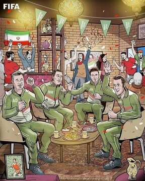 ببینید: کارتون فیفا برای راهیابی تیم‌ملی به جام‌جهانی!