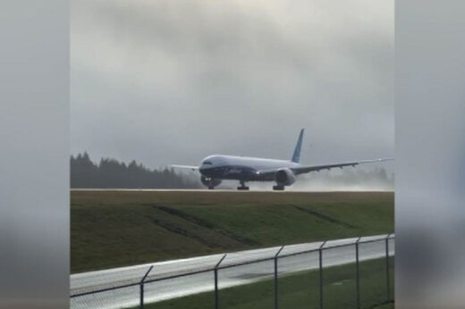 ببینید | لحظاتی دیدنی از تیک آف ٧٧٧ ایکس