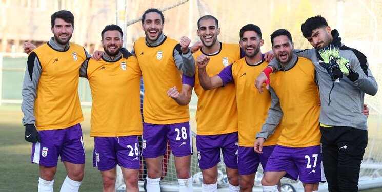 تمرین تیم ملی بدون بازیکنان فیکس در بازی عراق