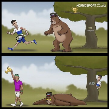 ببینید رافائل نادال چطور دوباره قهرمان جهان شد!