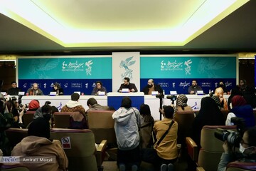 تصاویر | نشست خبری فیلم «بیرو» با عوامل این فیلم