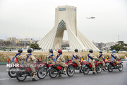 تصاویر | رژه موتورسواران در سالروز ورود امام خمینی(ره)
