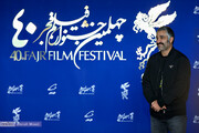 عکس| تیپ و ژست‌های جالب پژمان جمشیدی در جشنواره فیلم فجر