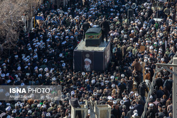 تشییع پیکر «آیت الله صافی گلپایگانی» - قم